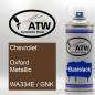 Preview: Chevrolet, Oxford Metallic, WA334E / GNK: 400ml Sprühdose, von ATW Autoteile West.